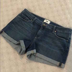 Paige Jimmy Jimmy Denim Shorts NWOT Size 29